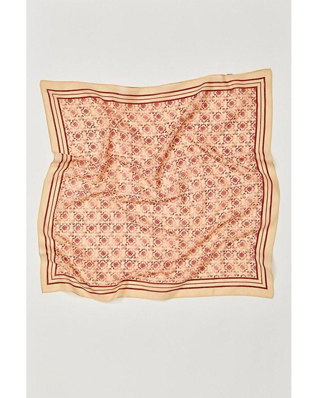 Free People Multicolor Everyday Washed Tile Bandana