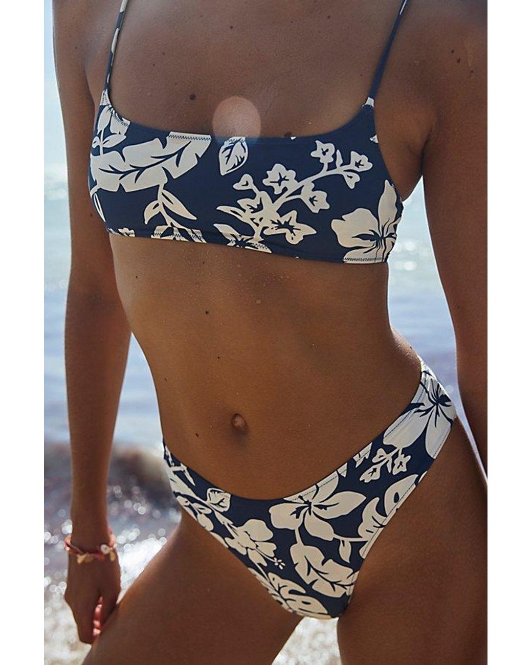 Stone Fox Multicolor Sonny Printed Bikini Top