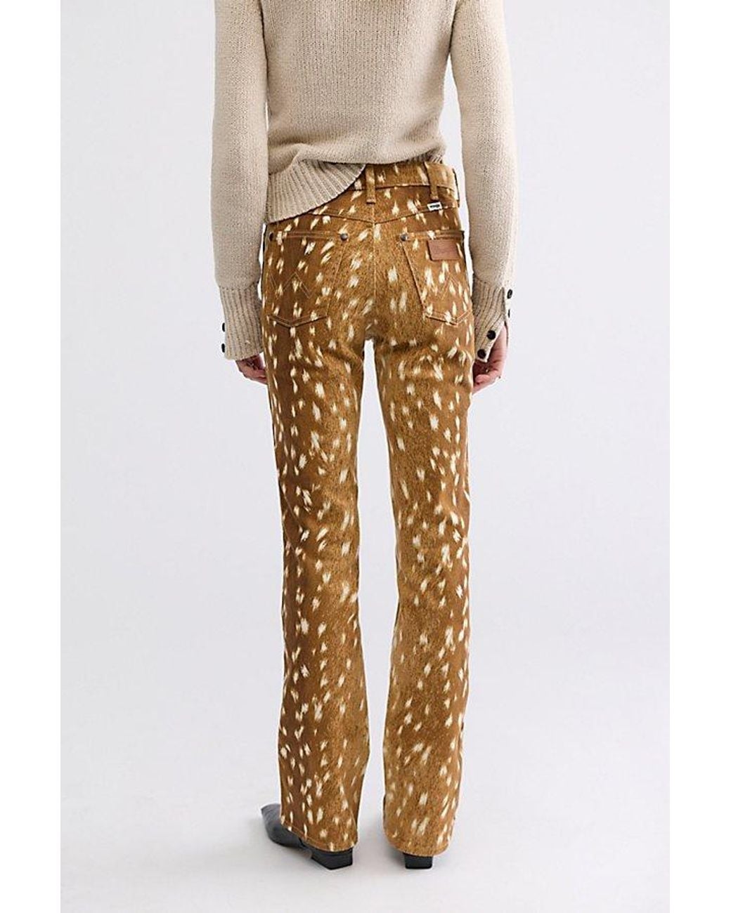 Wrangler Multicolor Printed Bootcut Jeans