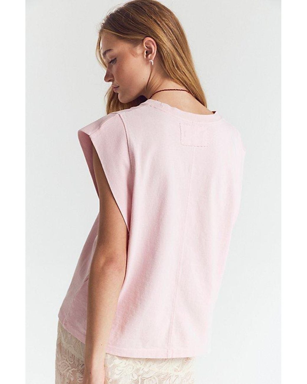 Free People Multicolor Atlas Muscle Tee