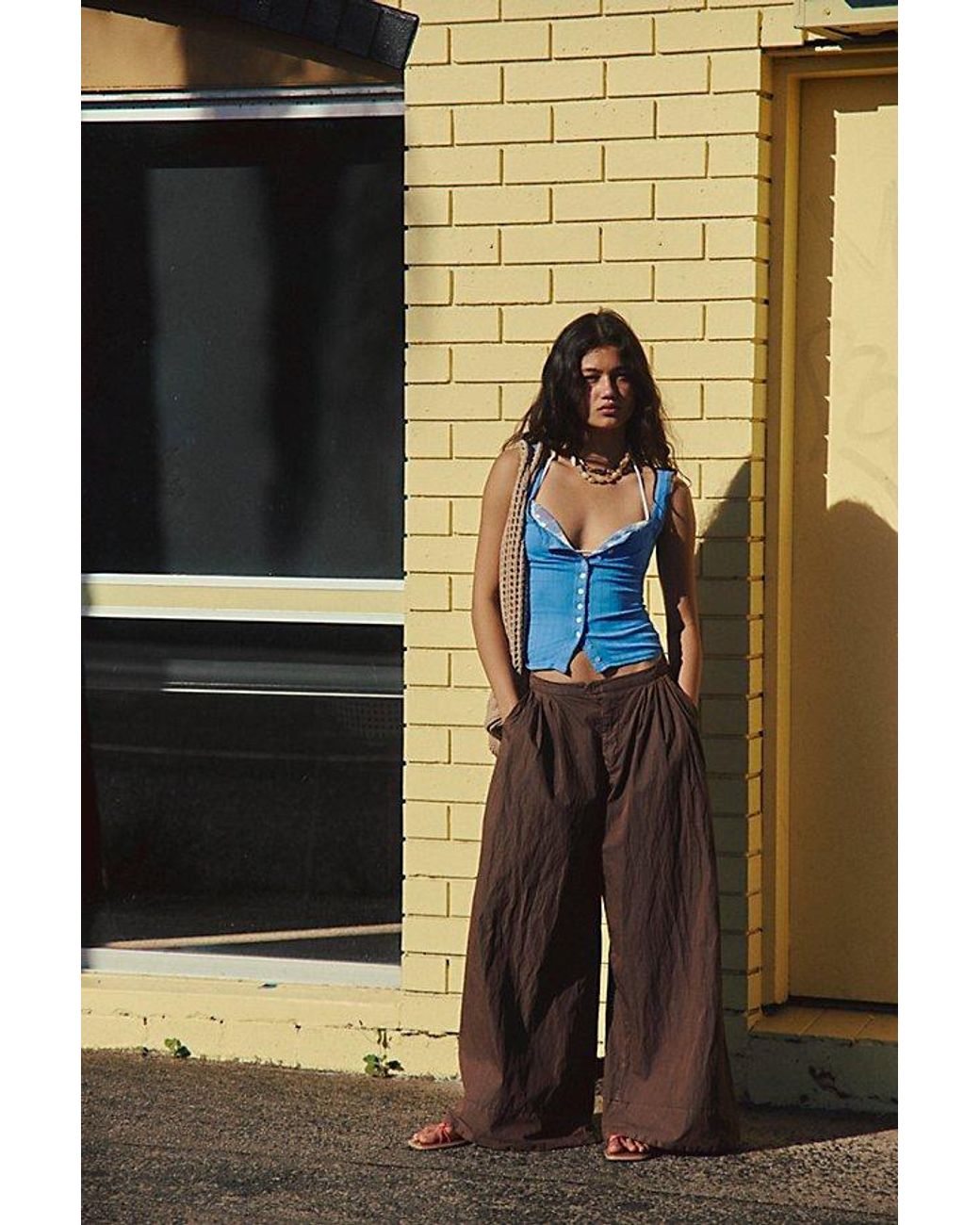Free People ★ Paige Pleated Pull-On Trousers Paige Pleated Pull-On Trousers | Free People
