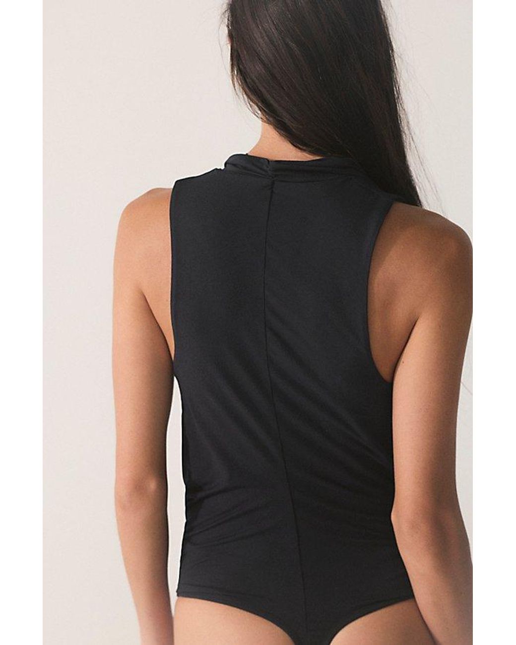 Intimately By Free People Natural We'Re Going Out Bodysuit By