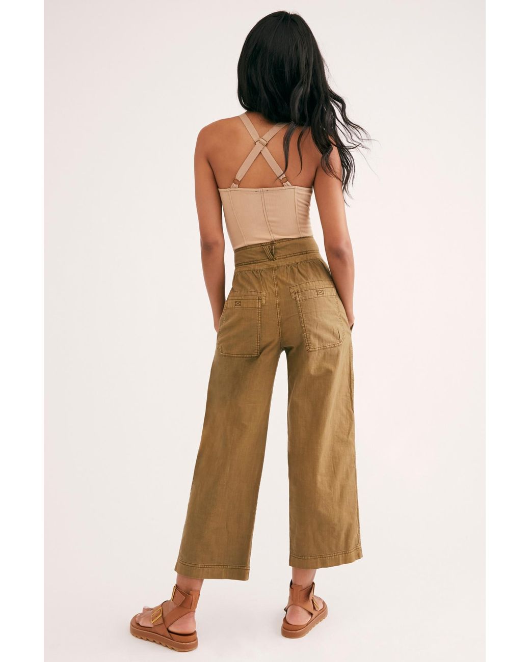 Free People Mohave Safari Trousers Lyst