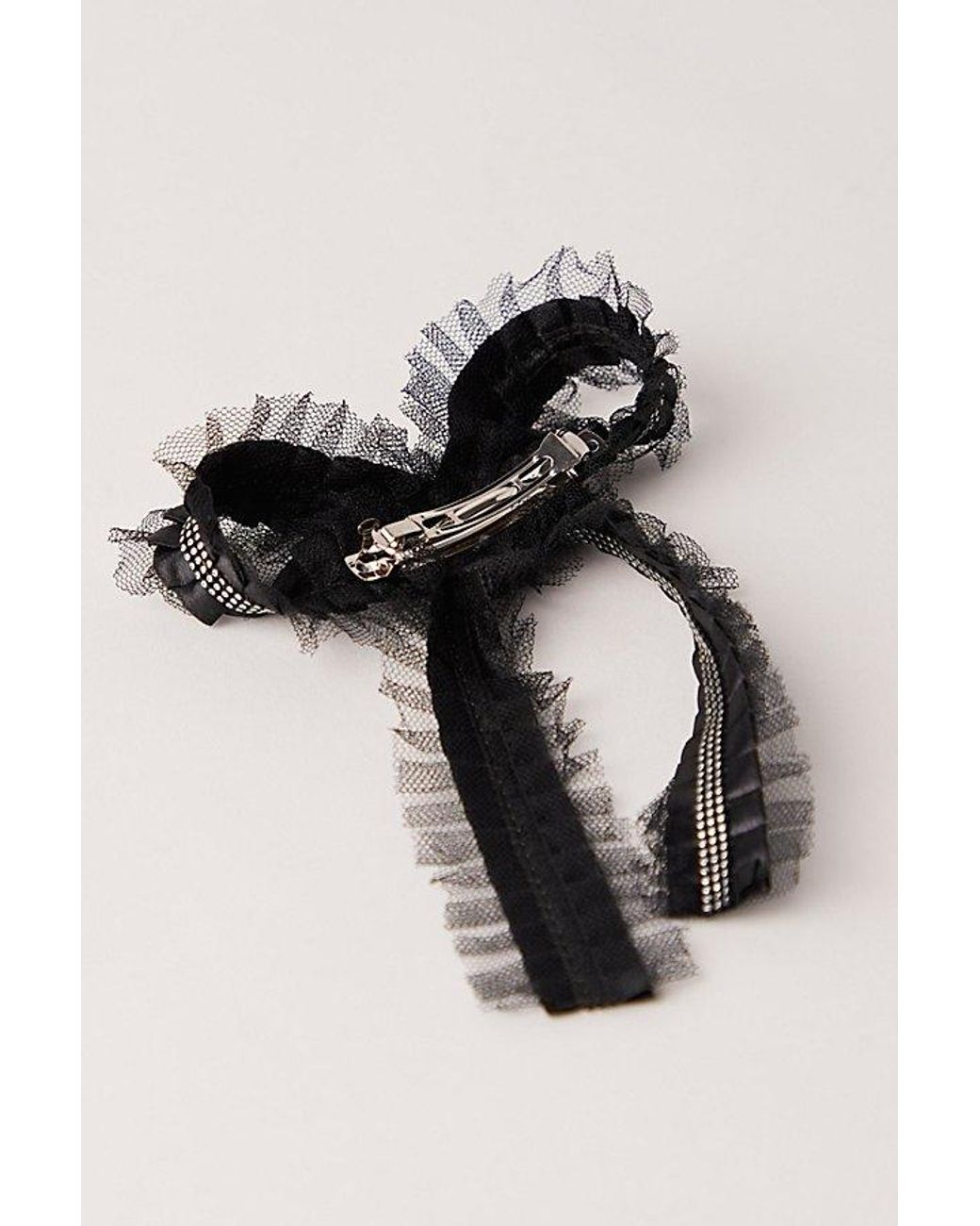 Free People Black For The Thrill Bow