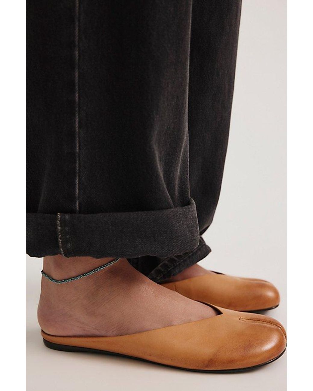 Jeffrey Campbell Black Lights Out Split-Toe Mules