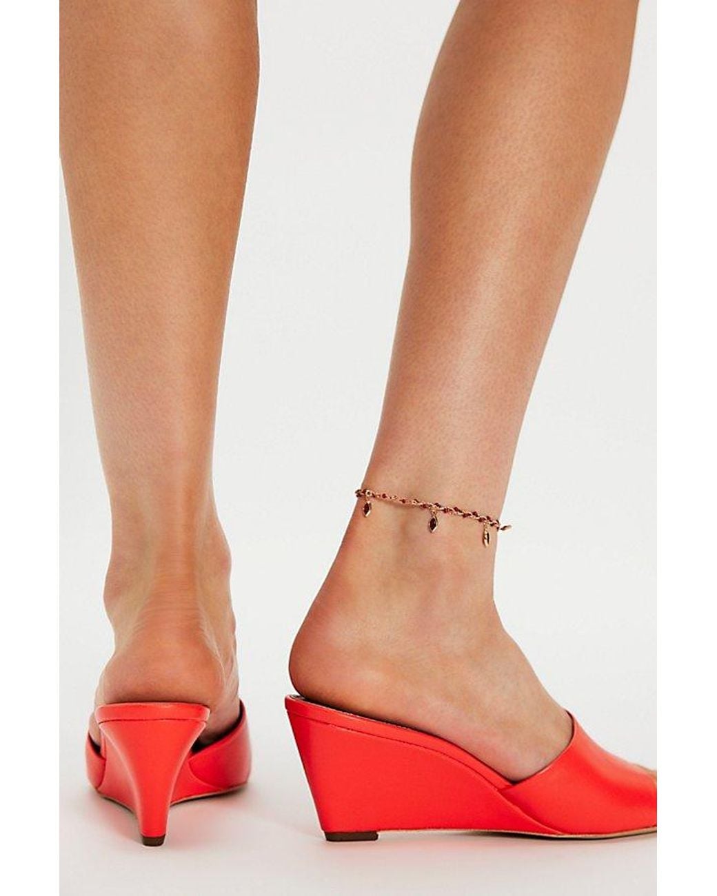 Vicenza Red Java Wedges By