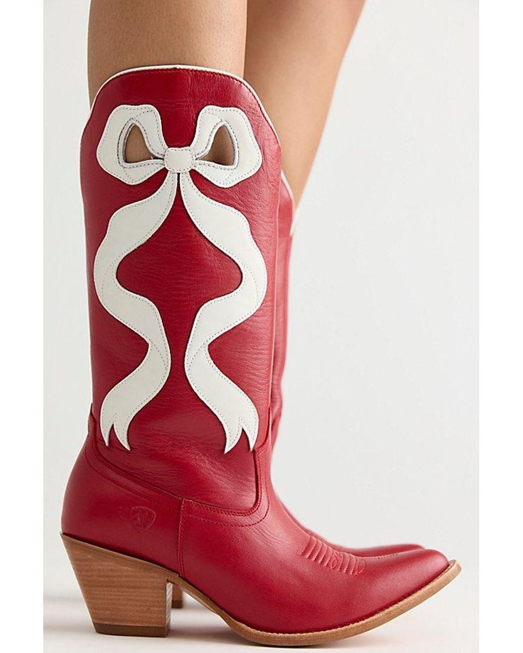 Ariat White Beaux J-Toe Western Boots