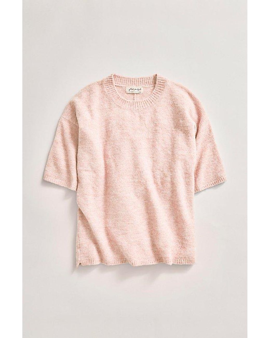 Free People Blue Margot Softspun Sweater Tee