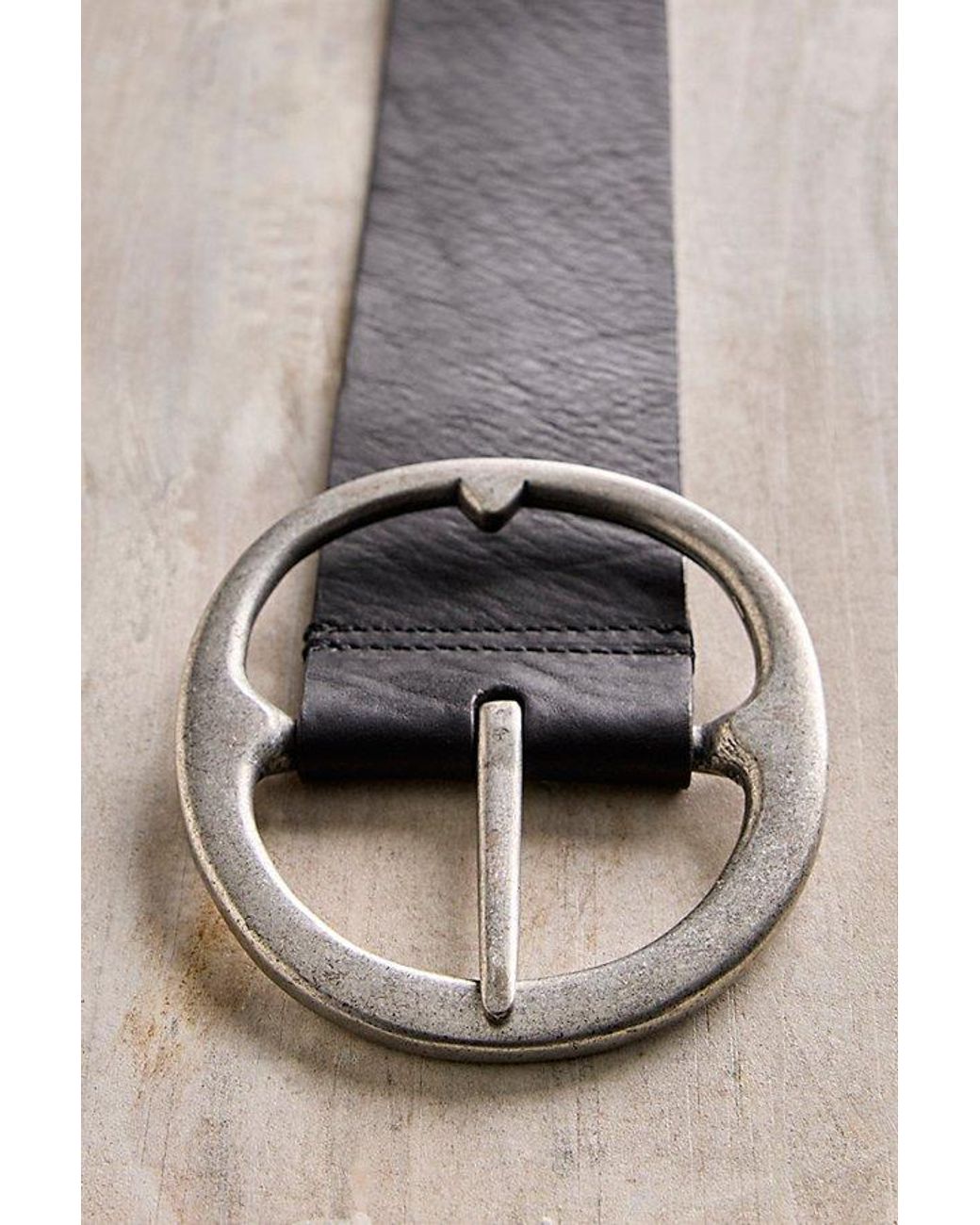 Free People Black Brando Hip Belt