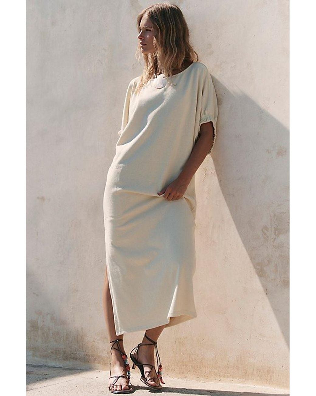 free-est Natural Woke Up Like This Midi Dress By