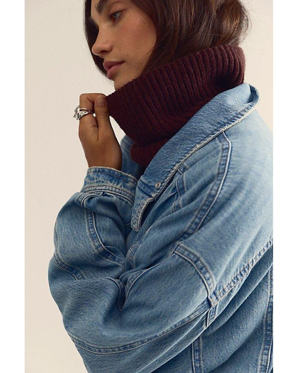 Free People Brown Essential Snood