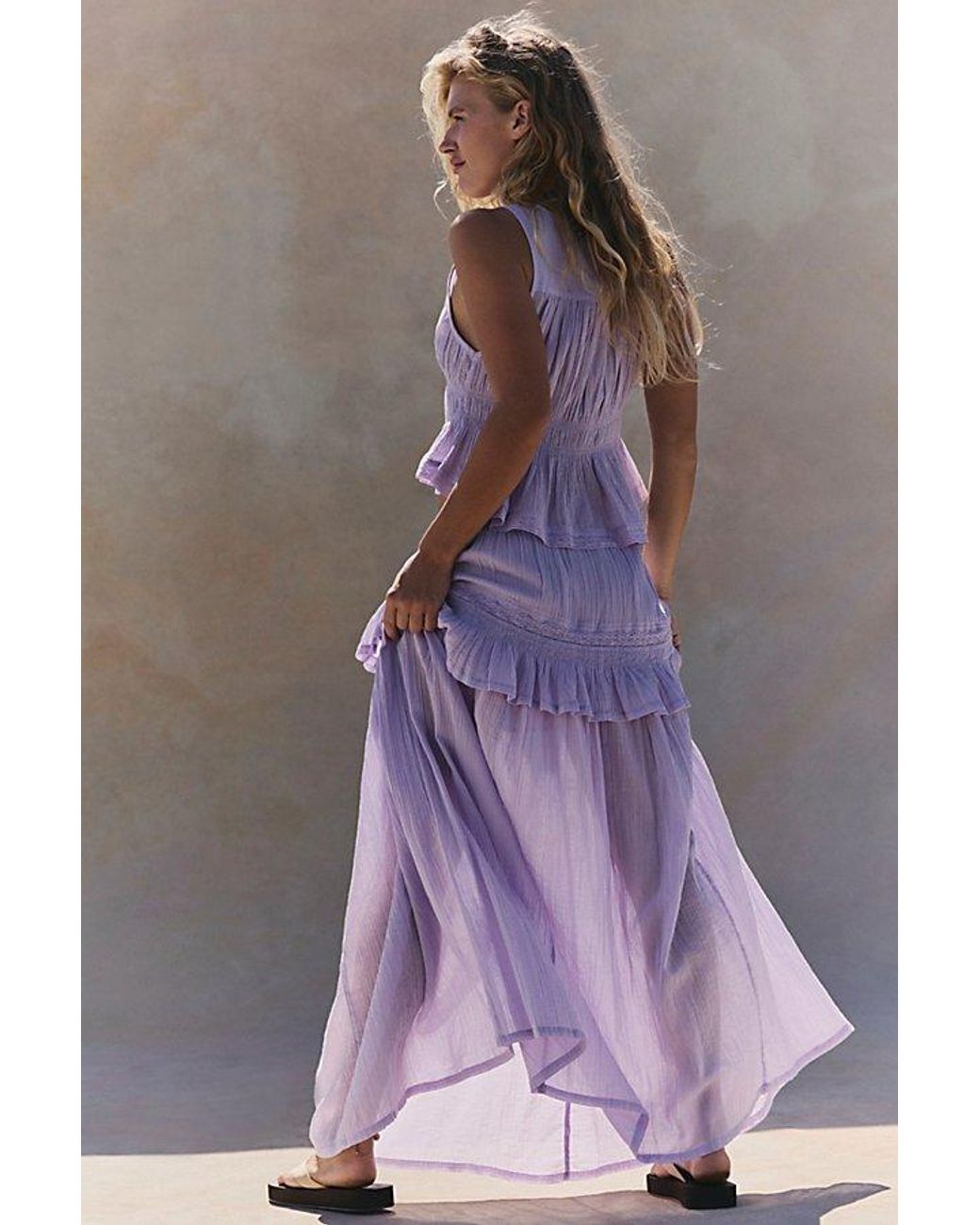 free-est Purple Bare Bliss Skirt Set By