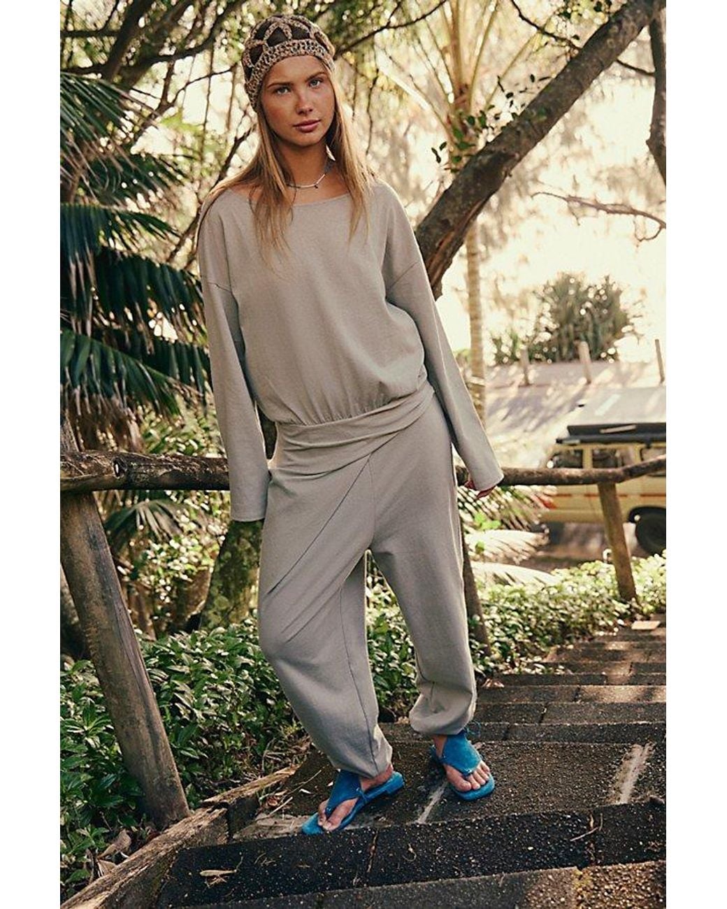 free-est Green Dorsa Jumpsuit By