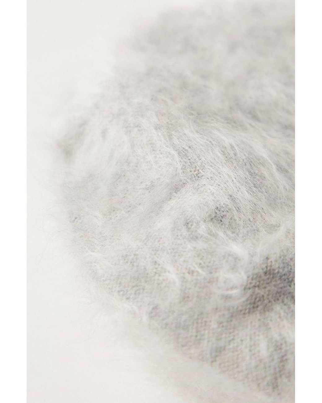 Free People Gray Chic Cashmere Beret