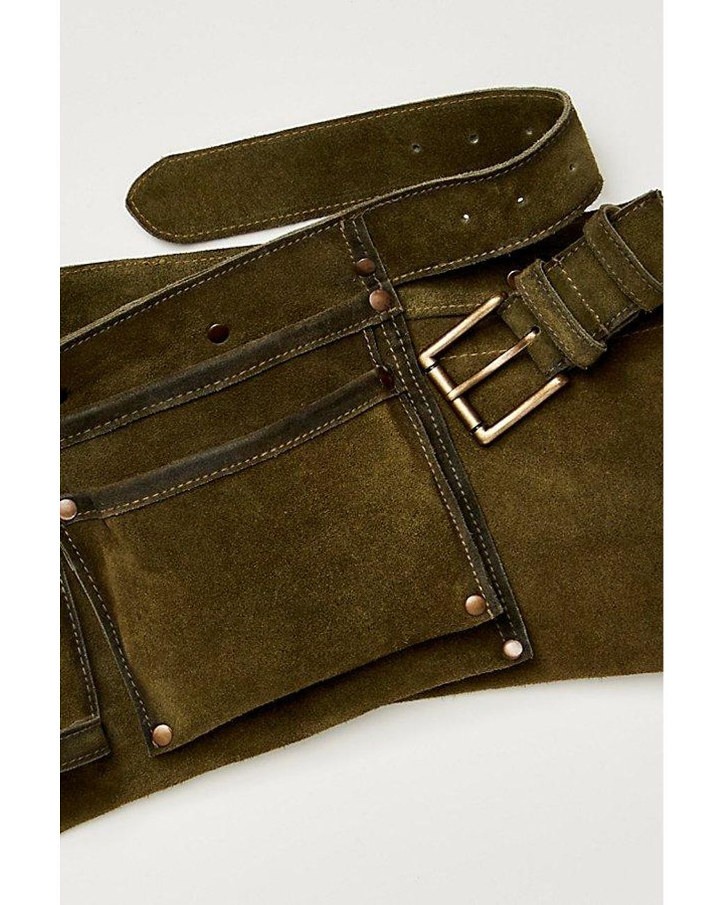 Free People Crew Cargo Pocket Belt in Green | Lyst display picture 3