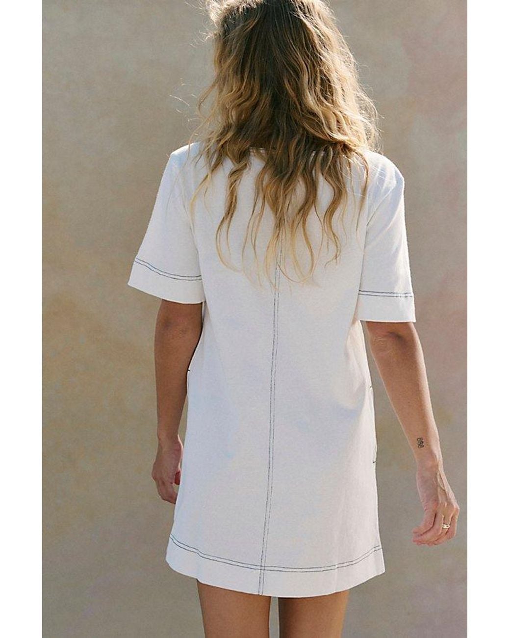 free-est Multicolor Strada Mini Dress By