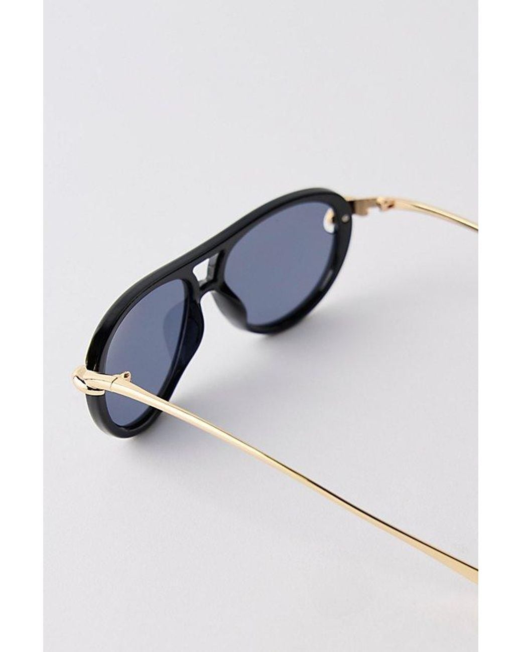 Free People Blue Solline Aviator Sunglasses