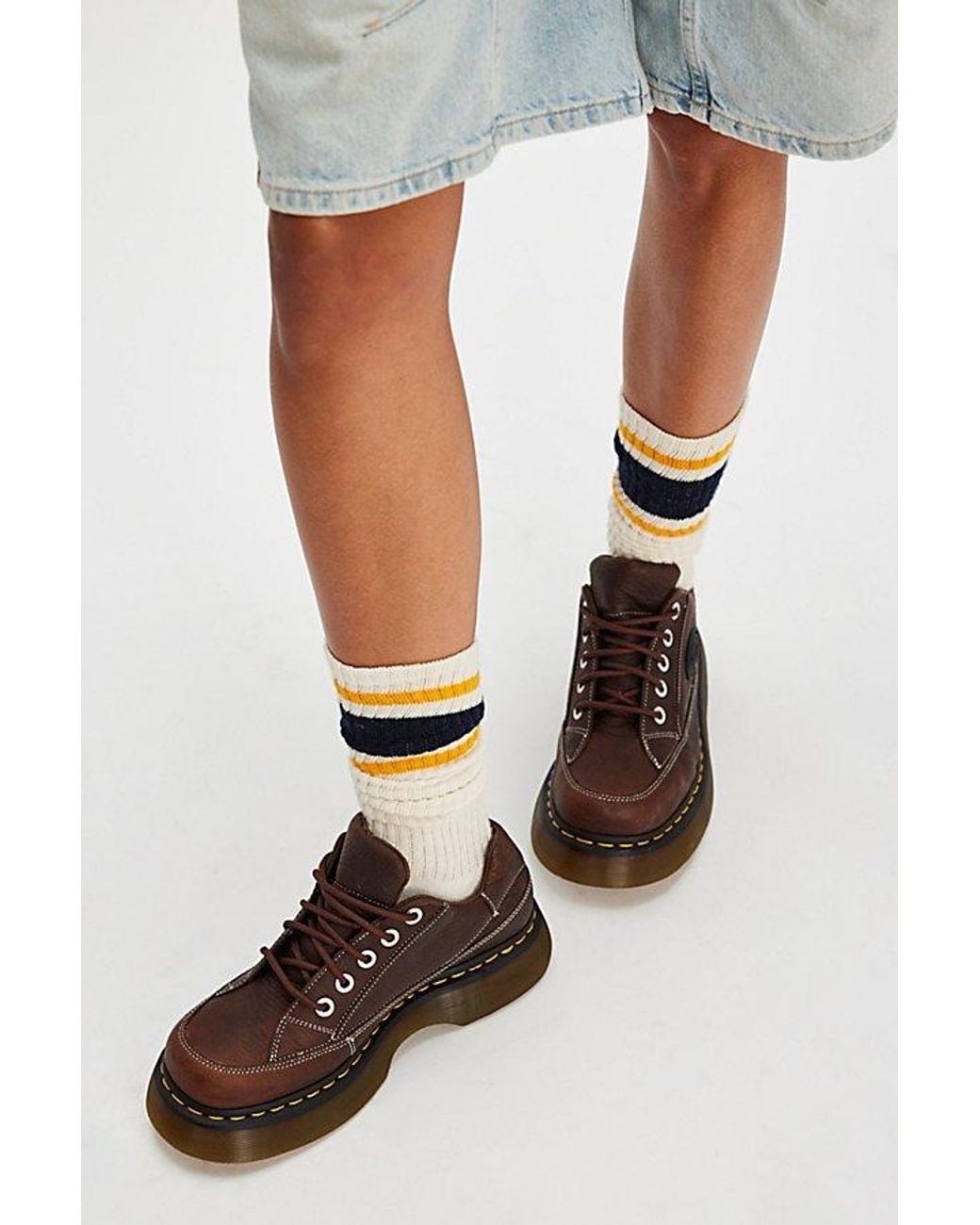 Dr. Martens Blue Buzz Kit Oxfords