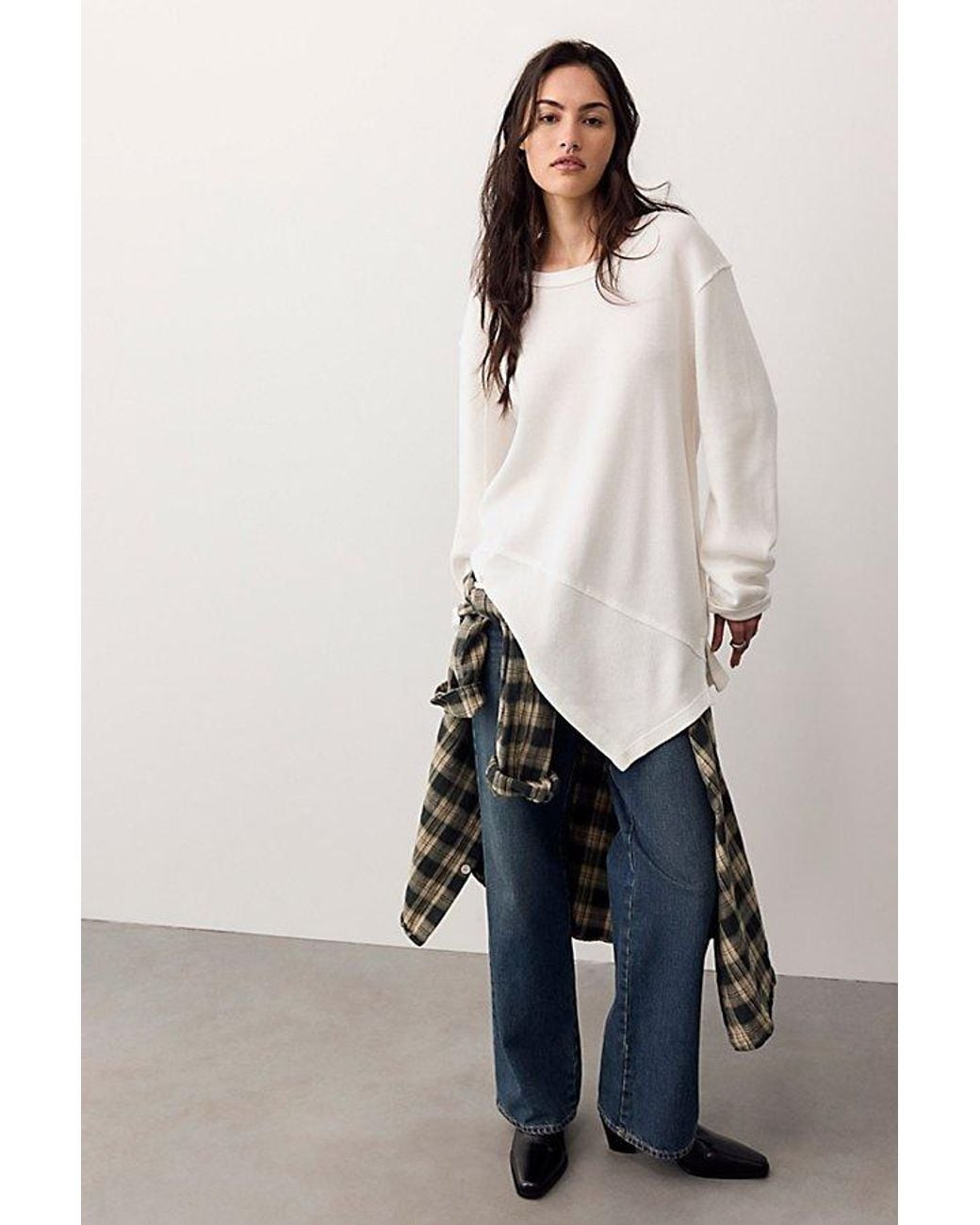 Free People Natural We The Free On Your Side Asymmetric Thermal