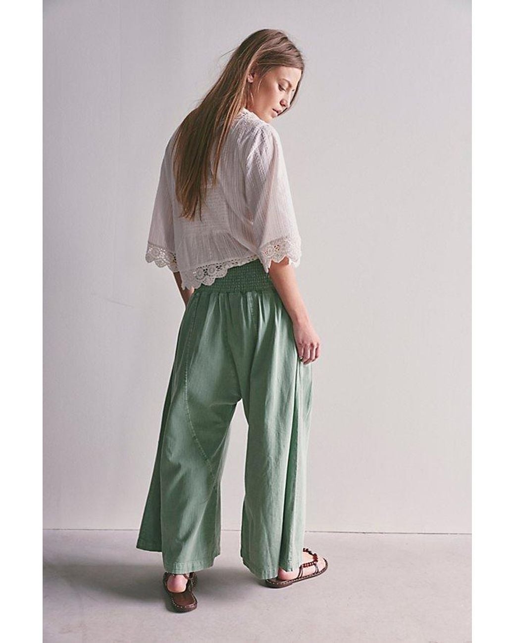 Free People Multicolor We The Free Valencia Harem Lightweight Jeans