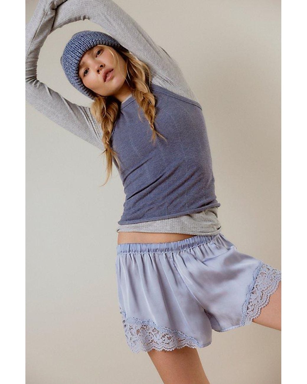 Intimately By Free People Blue Meet Me