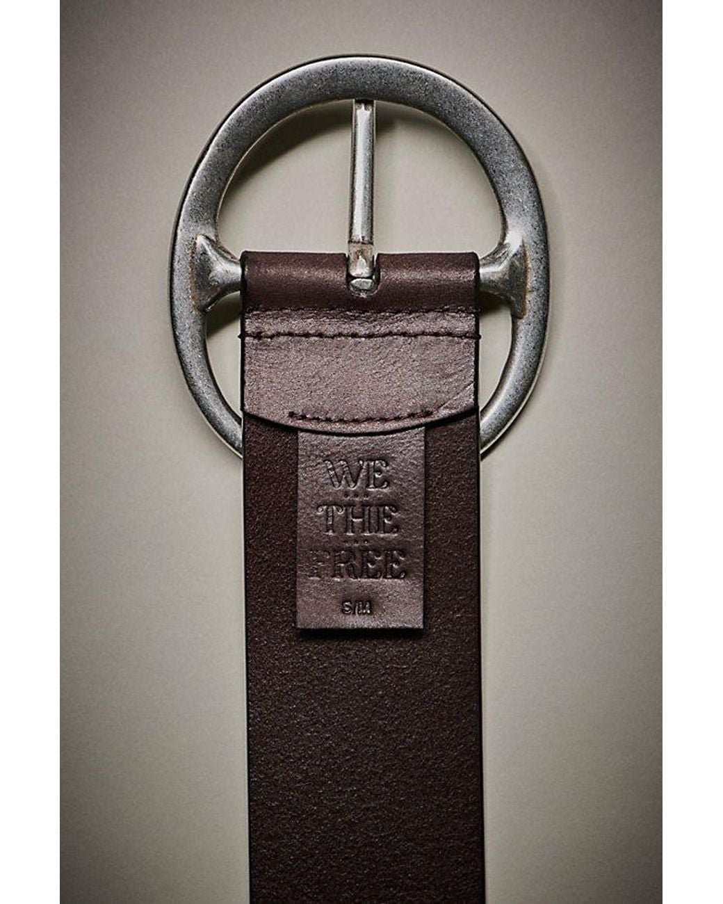 Free People Black Brando Hip Belt