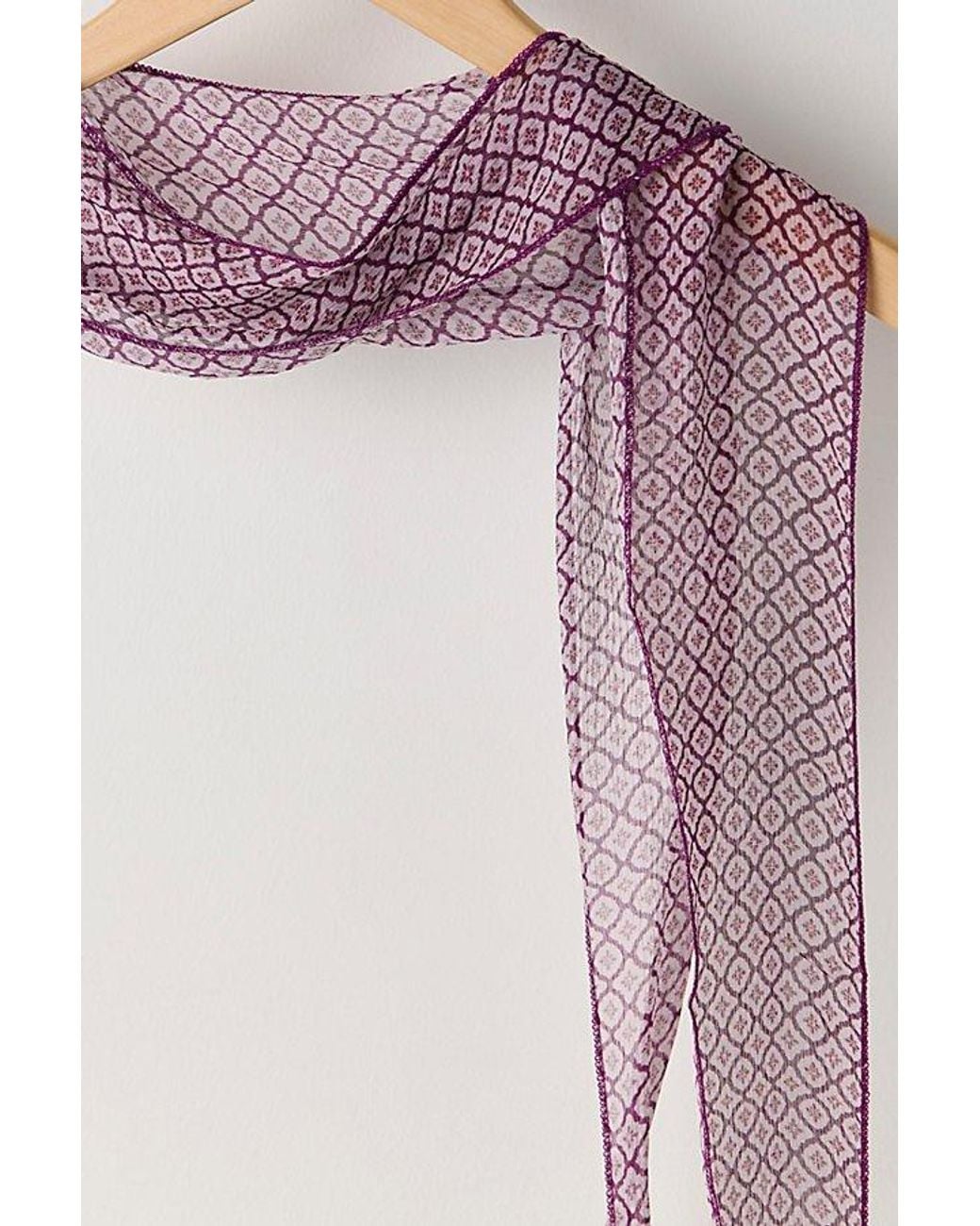 Free People Multicolor Xl Ultra Skinny Scarf