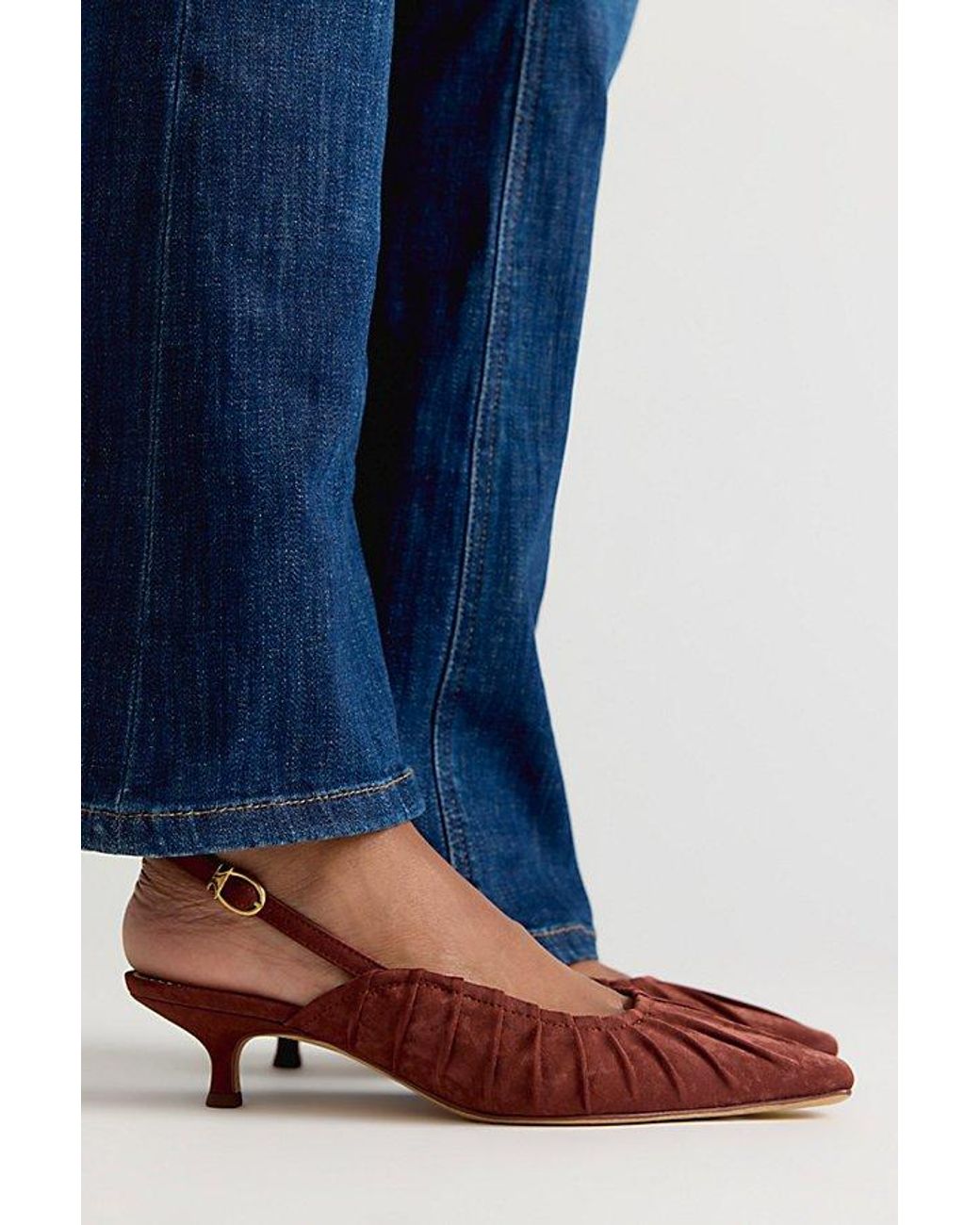 Circus by Sam Edelman Blue Katia Slingback Heels By