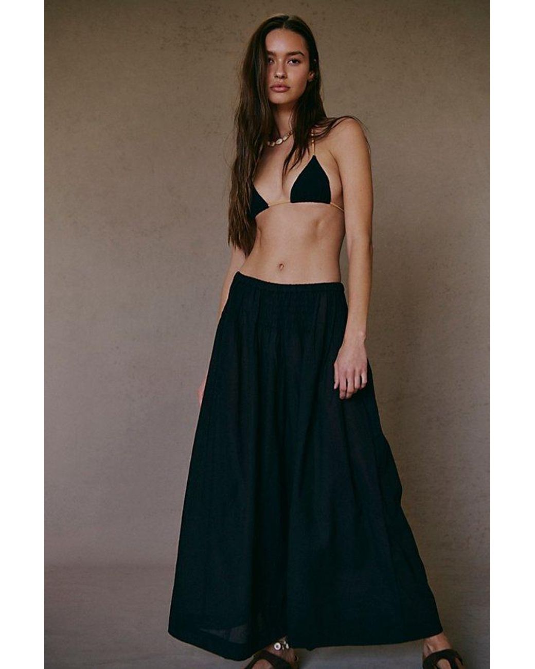 Free People Rising Sun Pants in Black | Lyst