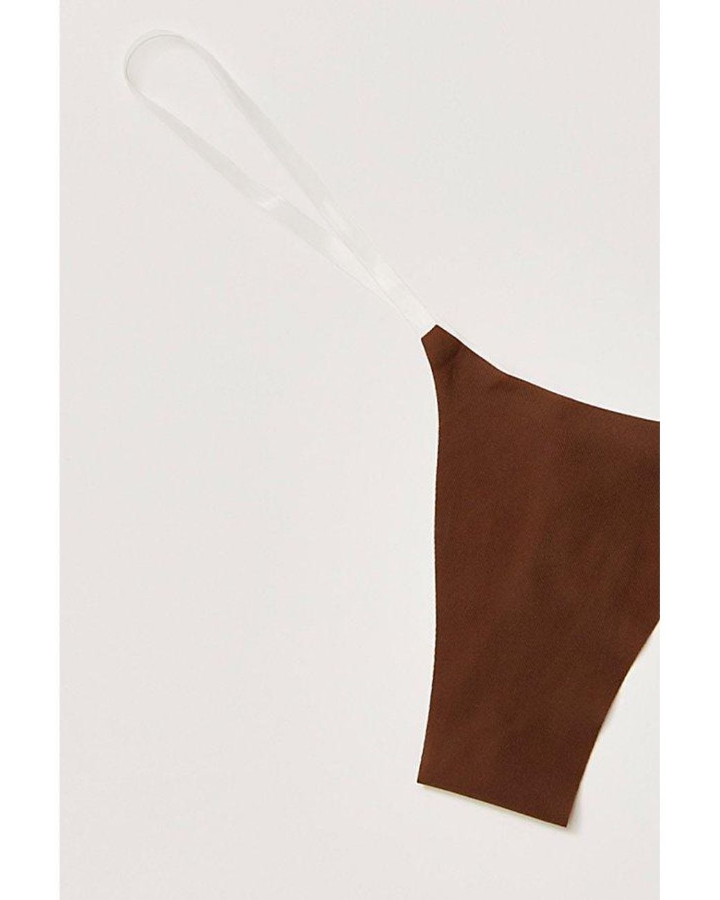 Stringys Natural Invisible Thong
