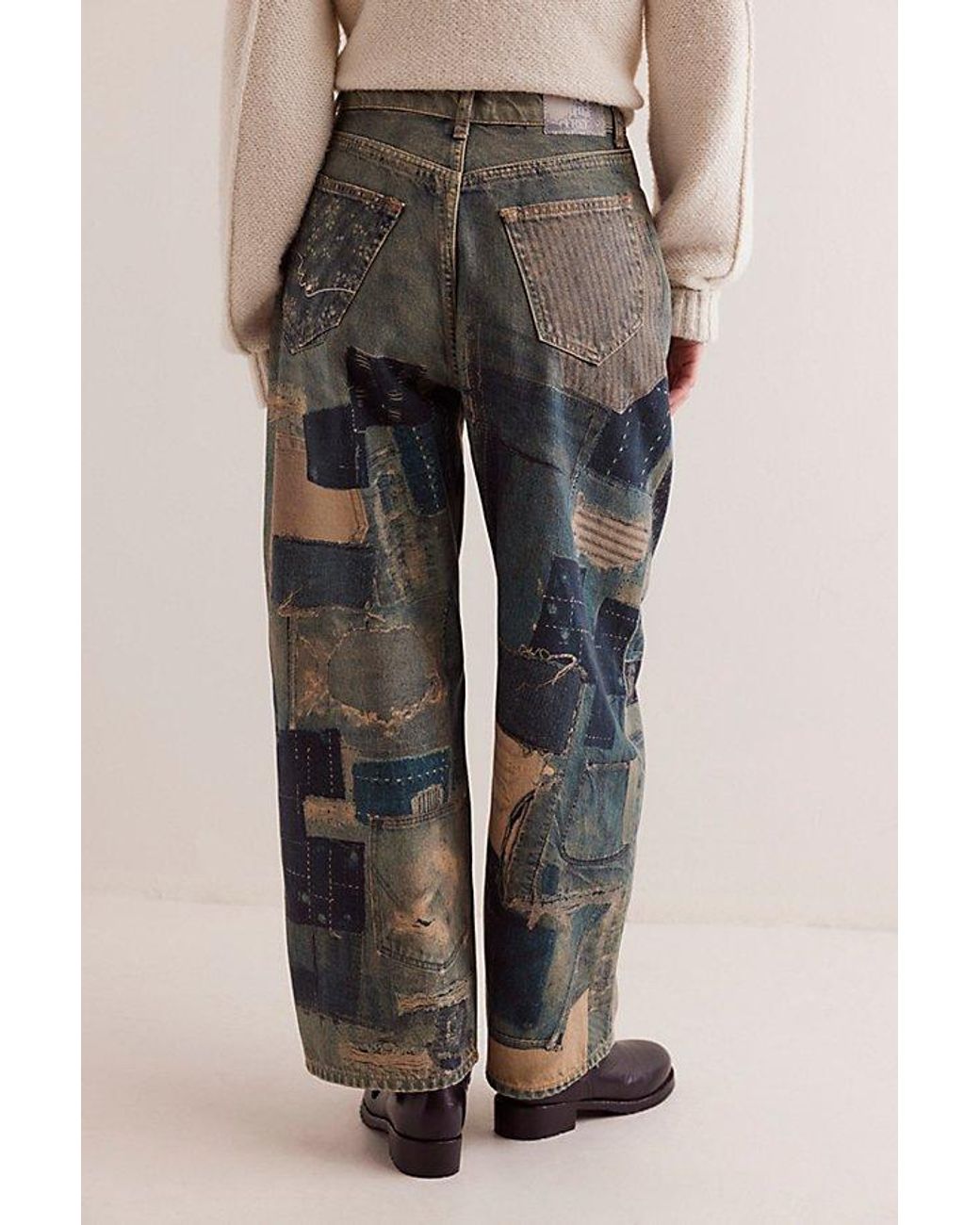 Free People ★ We The Free Illusions Printed Relaxed Jeans We The Free Illusions Printed Relaxed Jeans | Free People