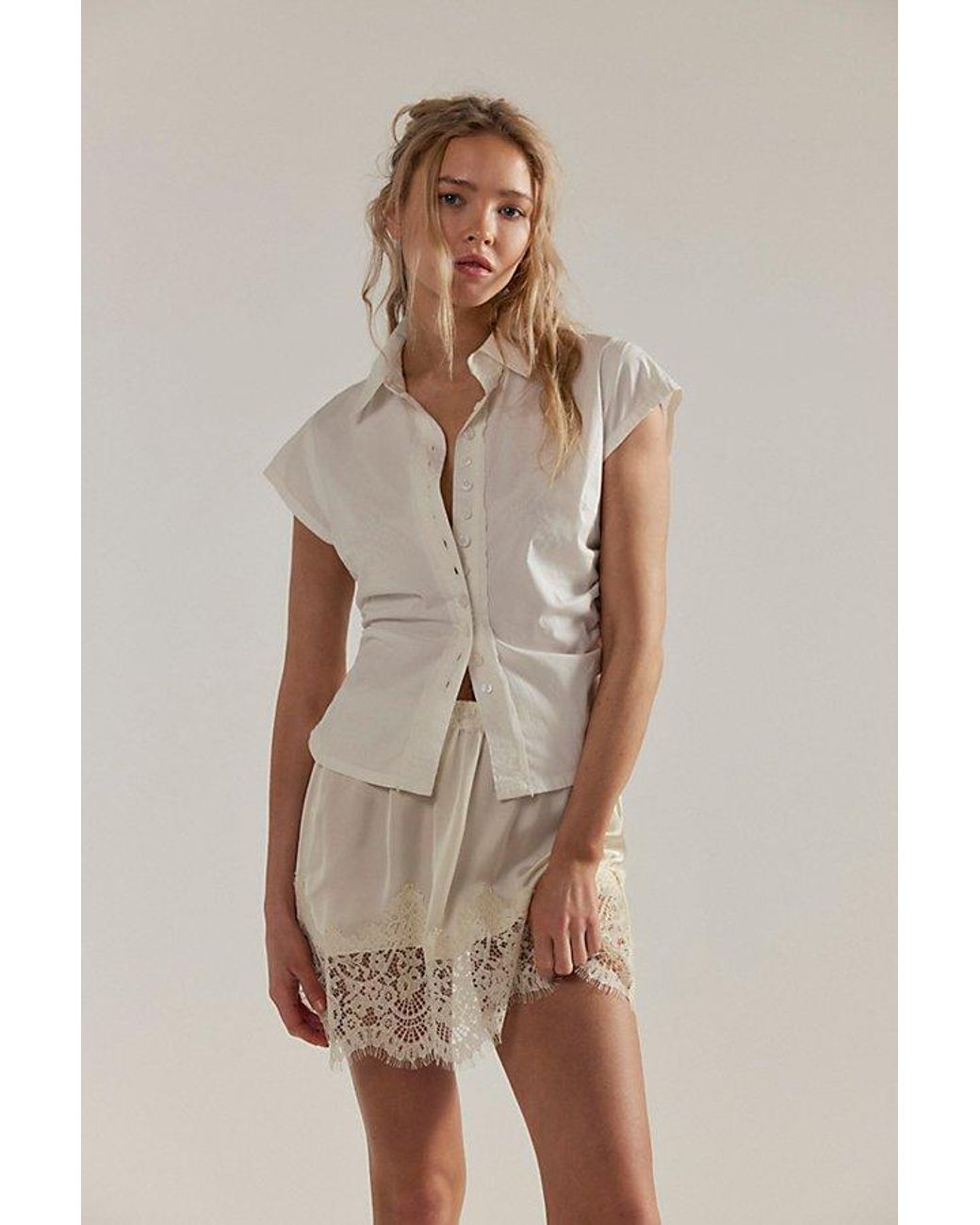 Free People Multicolor Maude Tiny Top