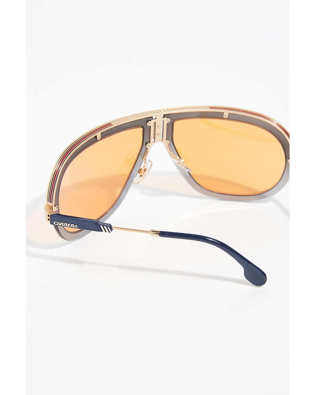 Free People Carrera Americana Sunglasses in Orange | Lyst