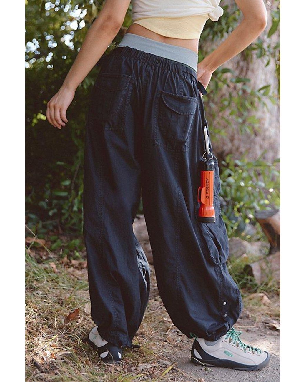 Fp Movement Gray Charmer Utility Pants