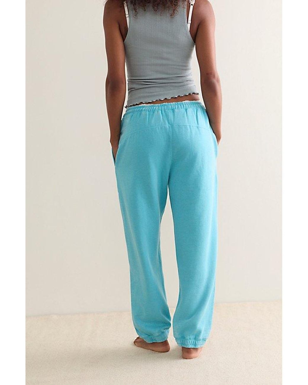 Intimately By Free People Blue Slow It Down Joggers By