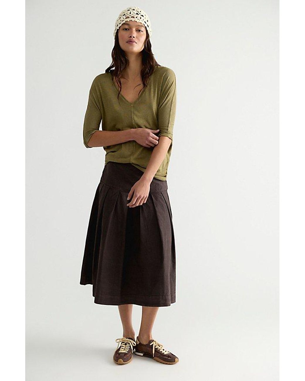 Free People Multicolor Tinsley High Line Tee