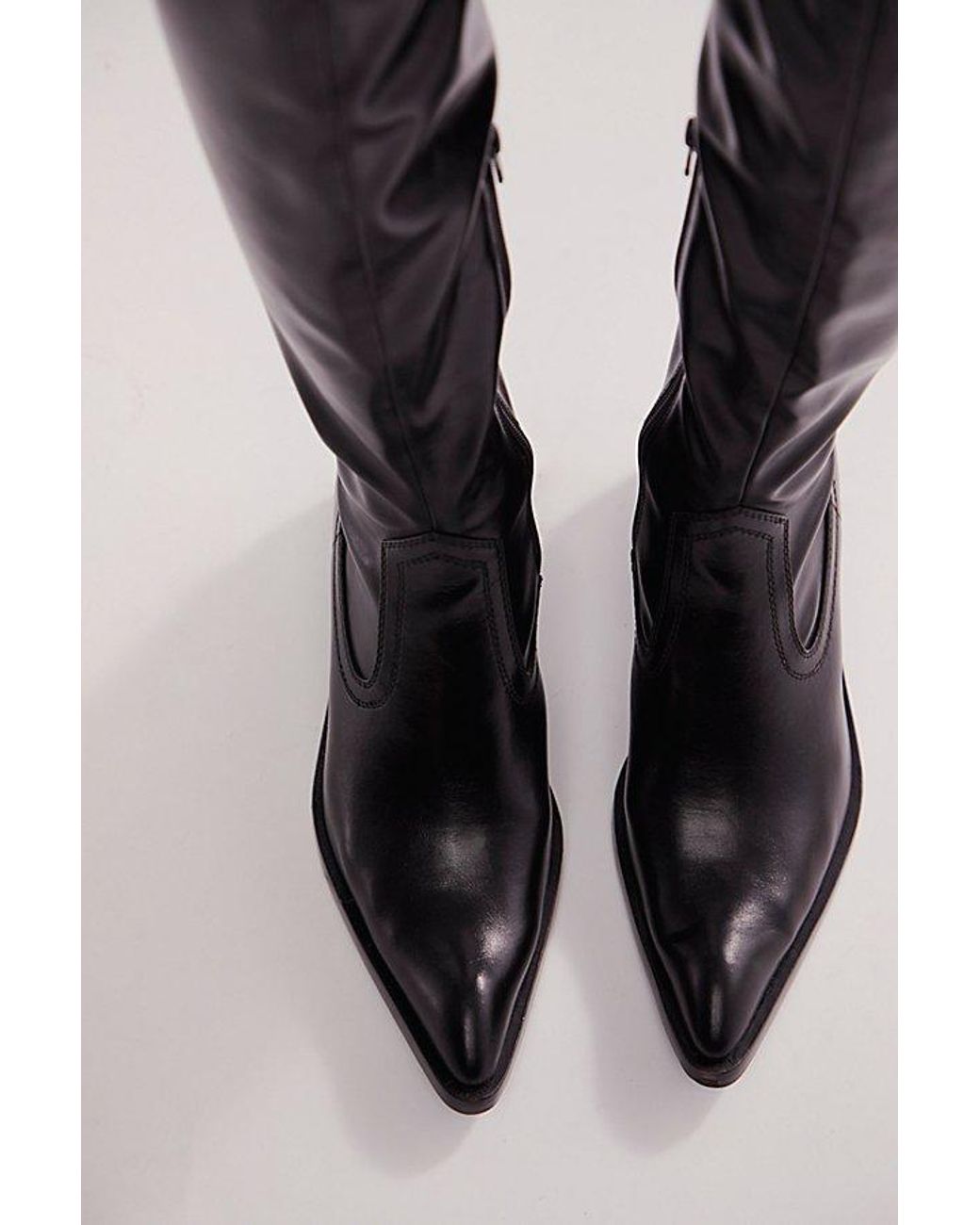Jeffrey Campbell Alix Tall Boots in Black Lyst