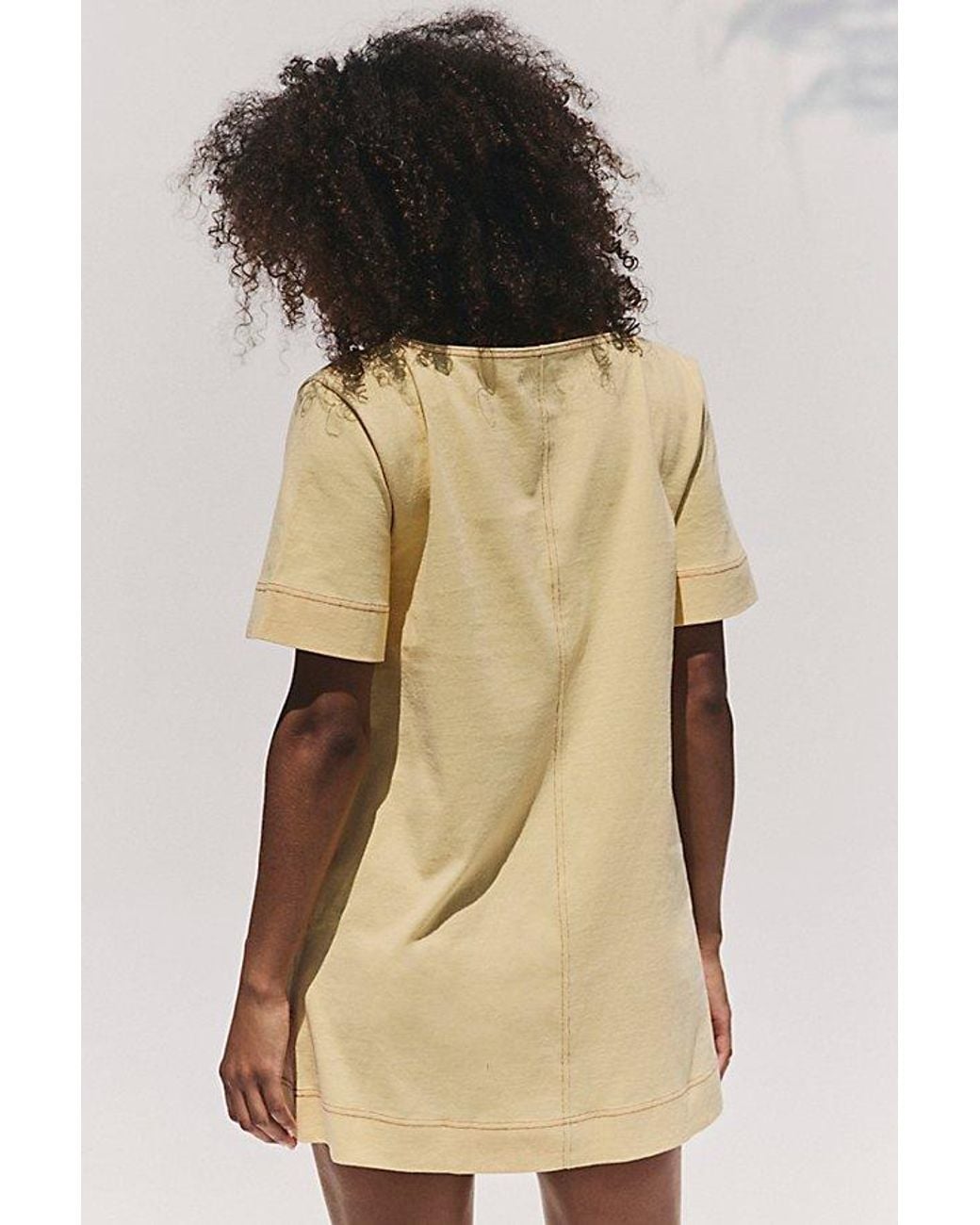 free-est Natural Strada Mini Dress By