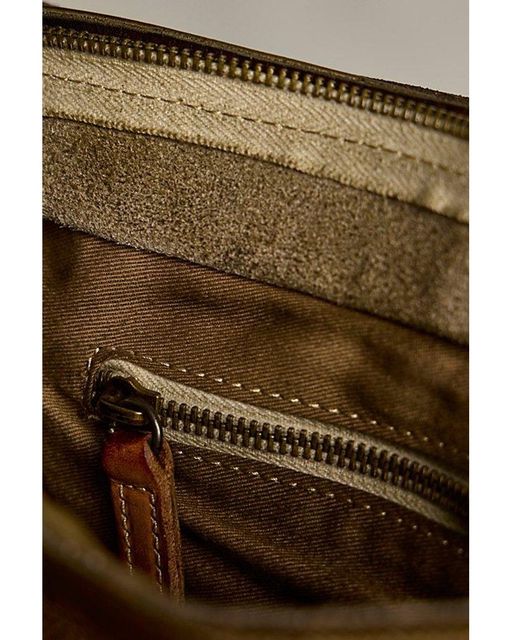 Free People Green Benton Messenger Bag