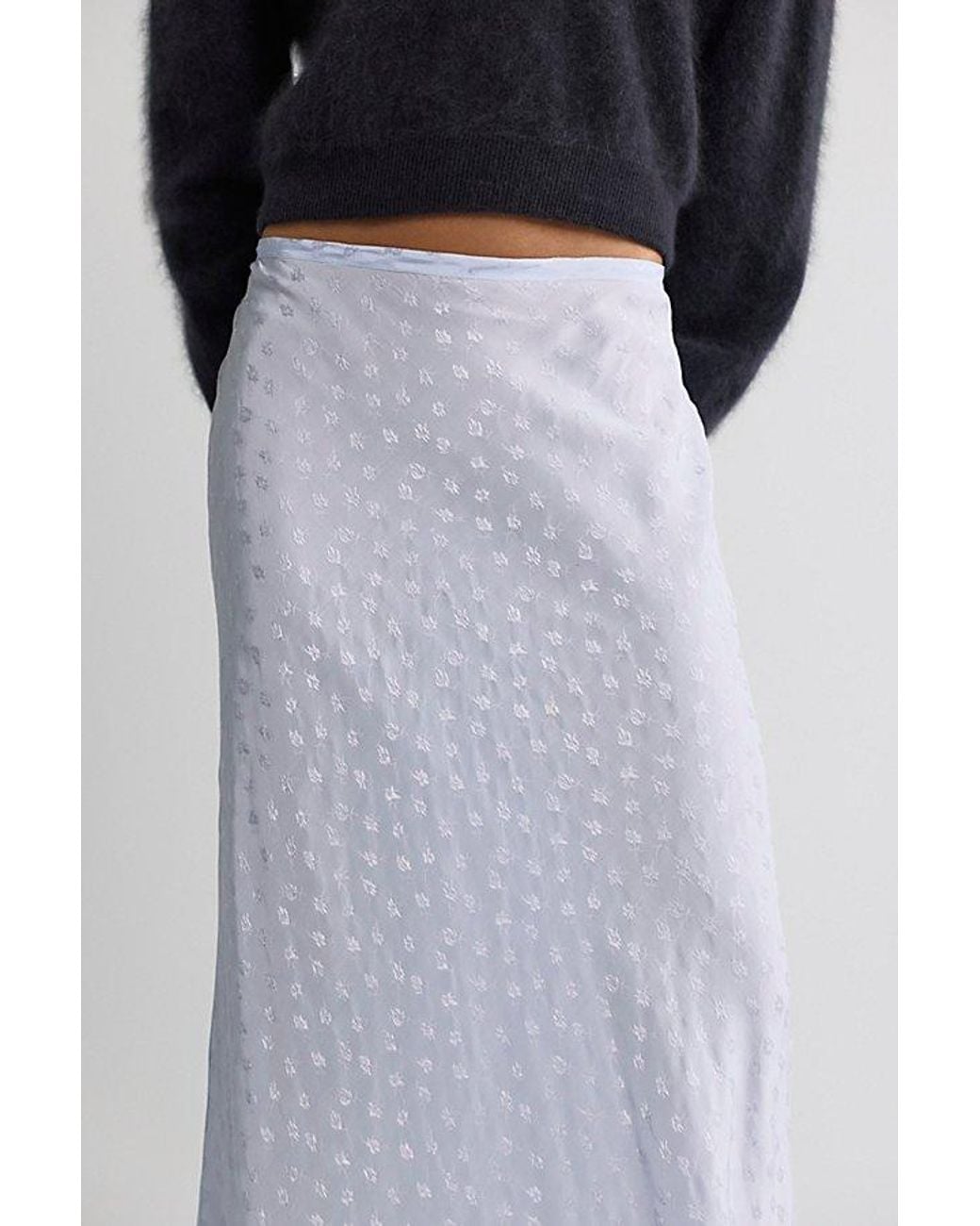 Free People Multicolor Bonita Solid Maxi Skirt