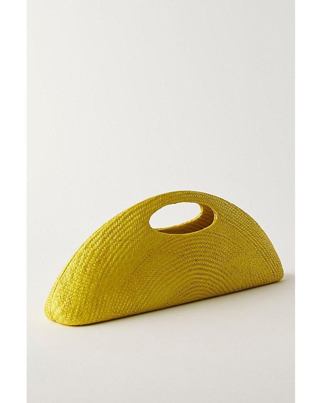 Aranaz Yellow Amor 2 Mini Clutch