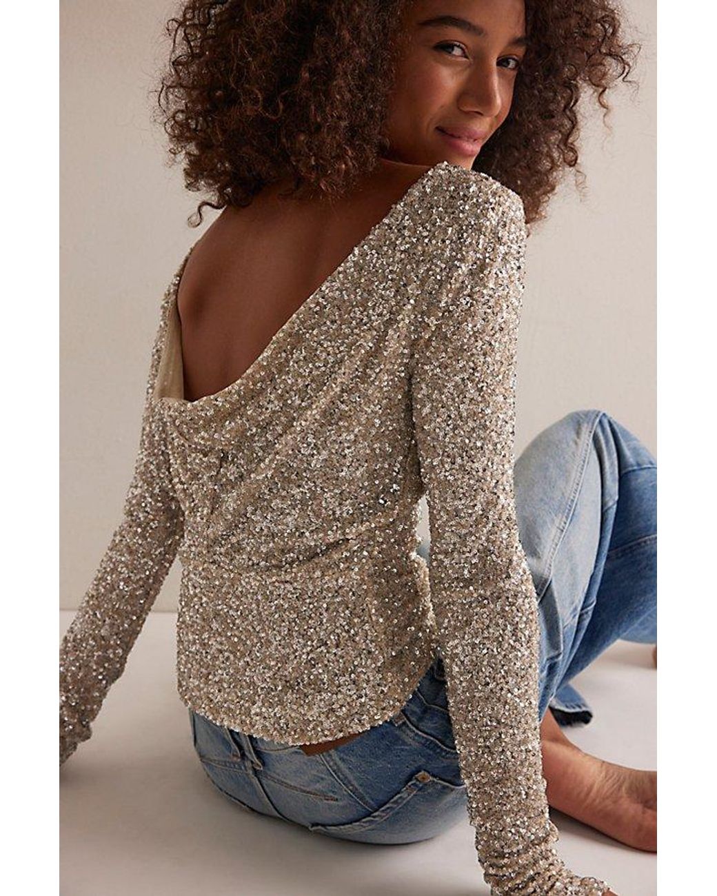 Intimately By Free People Brown Leading The Way Long Sleeve By