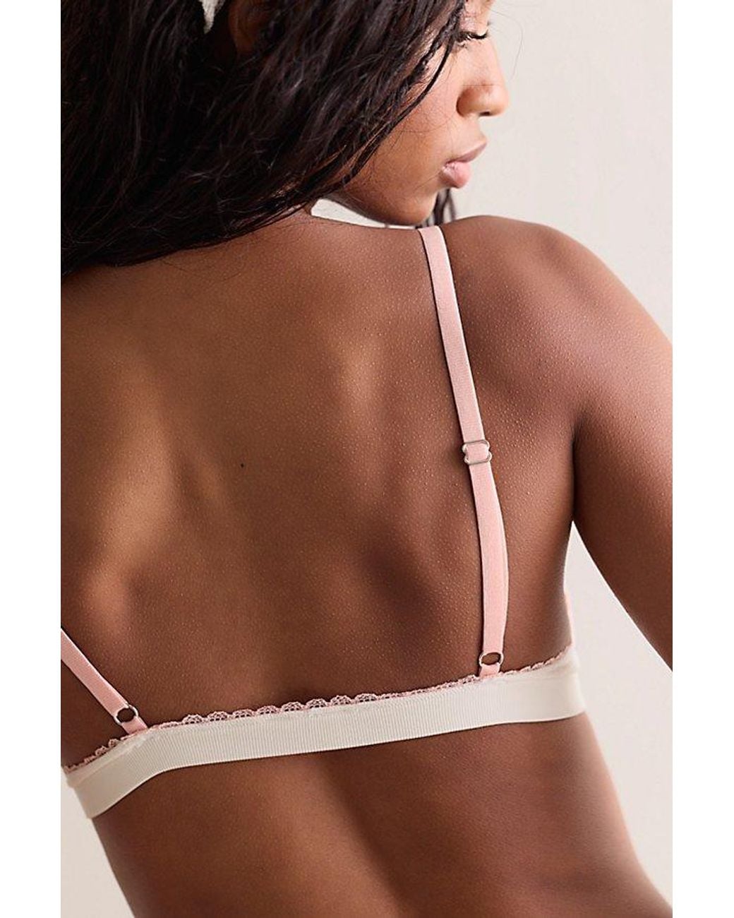 Intimately By Free People Brown Sweet Point Seamless Triangle Bralette By