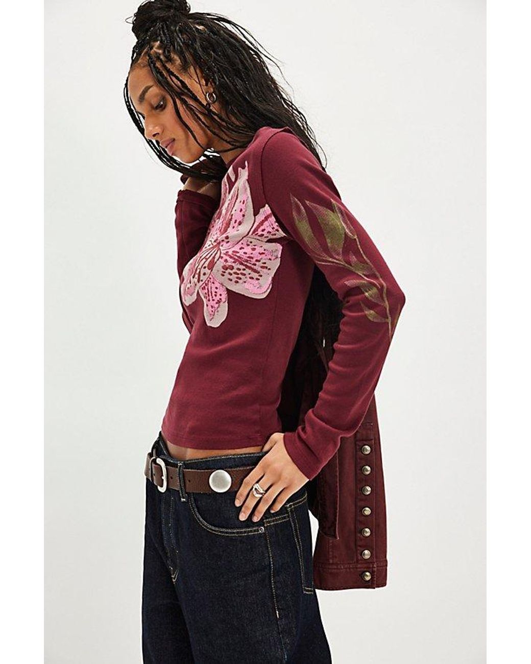 Ragabond Red Billie Long Sleeve By