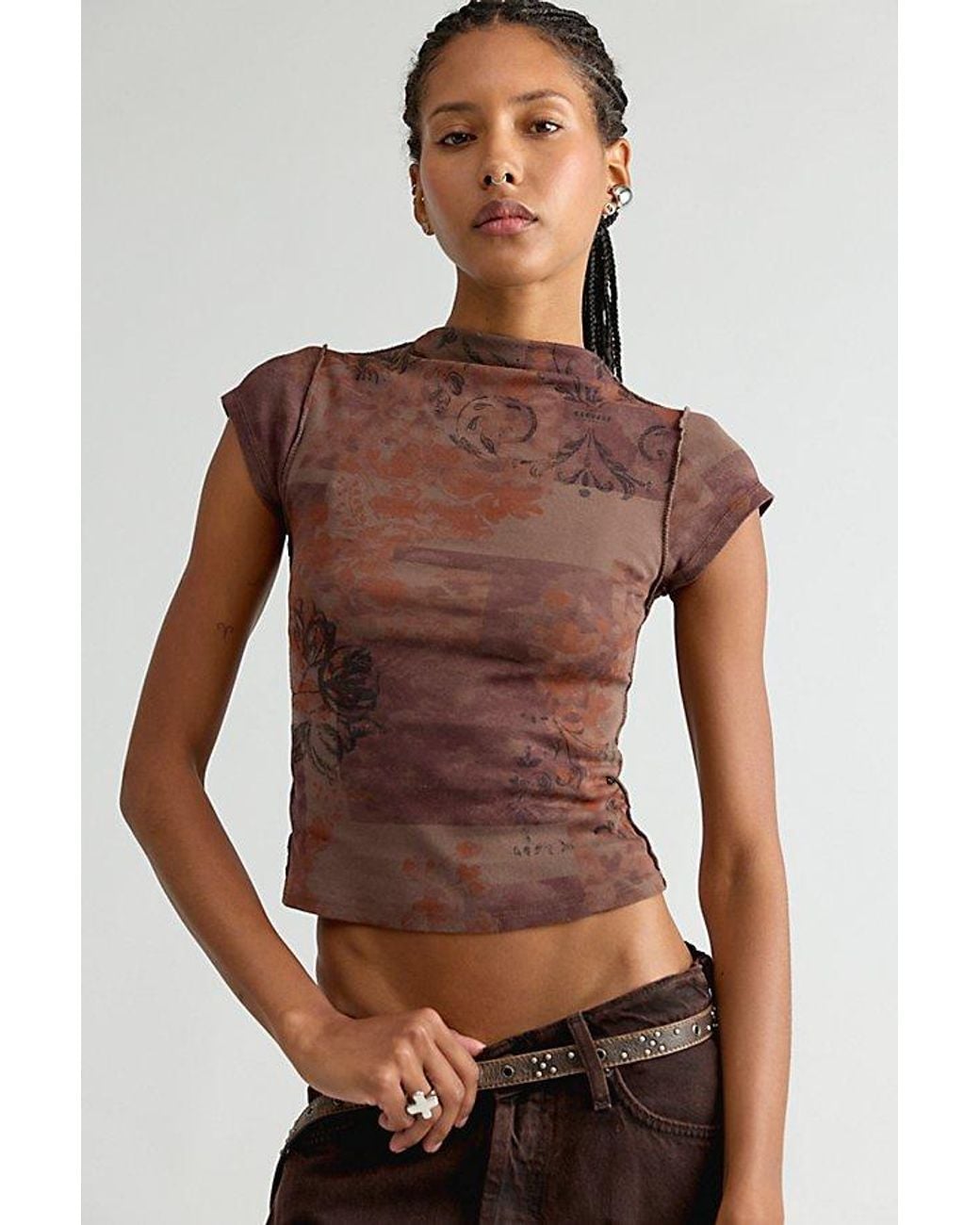 Ragabond Brown Canal Street Tee By