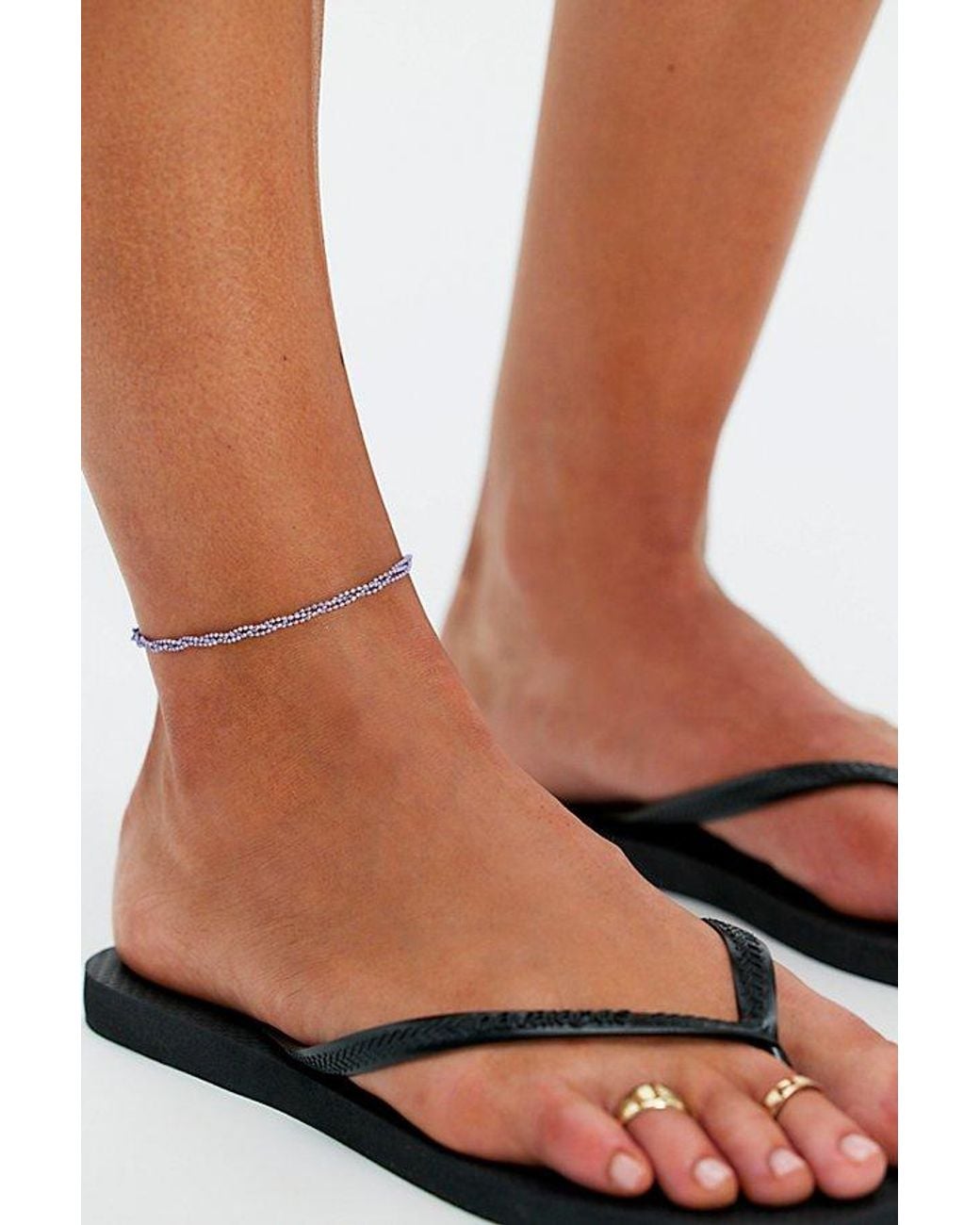 Free People Brown Celia Anklet