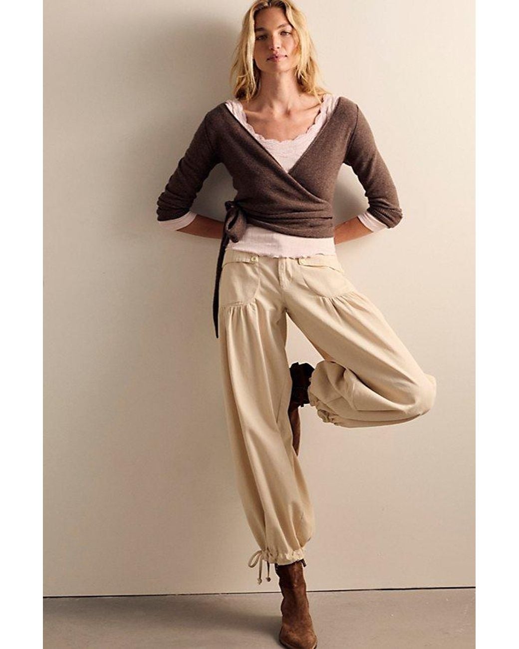 Intimately By Free People Natural Classic Keepsake Pointelle Long Sleeve By
