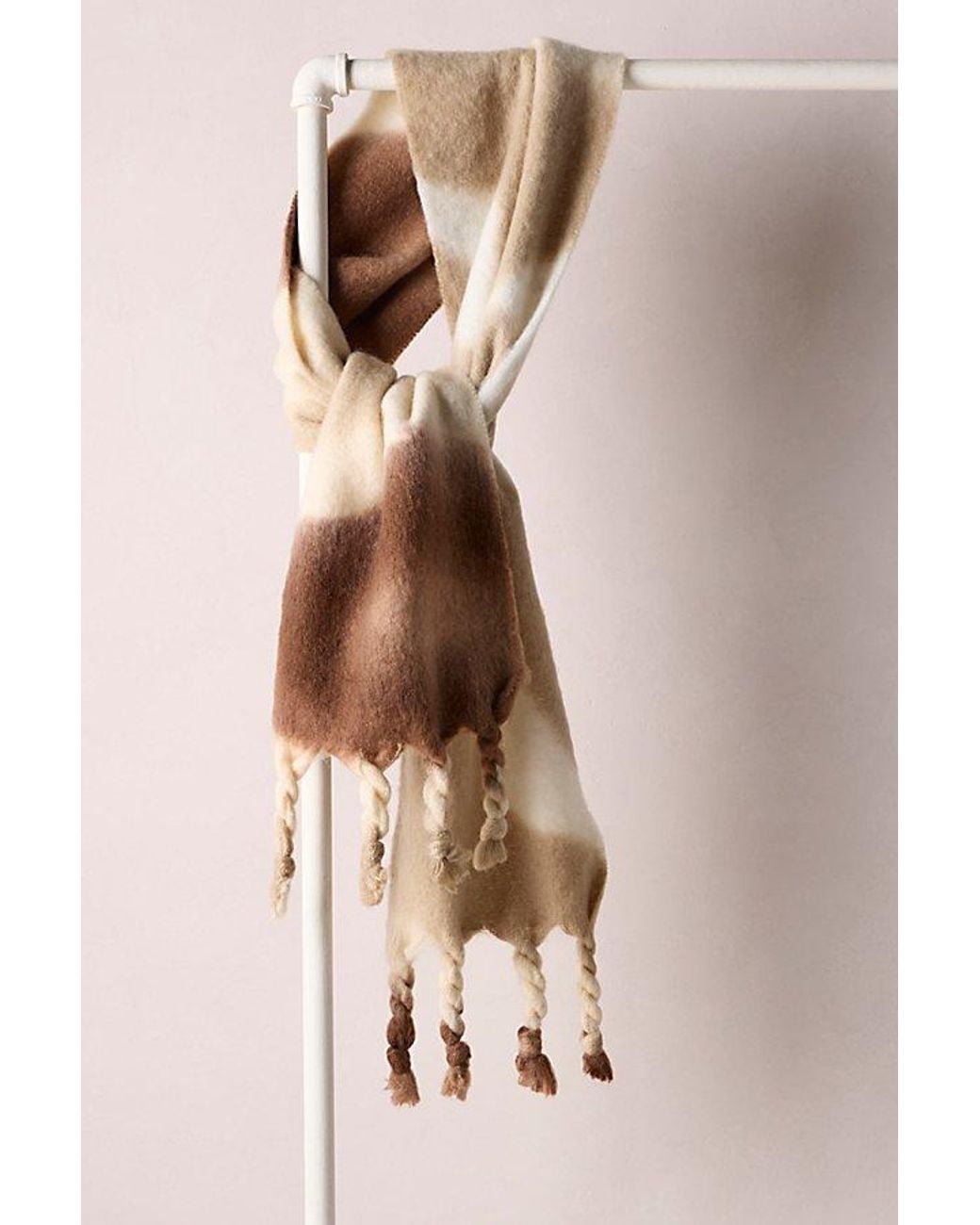 Free People Brown Winter Days Blanket Scarf