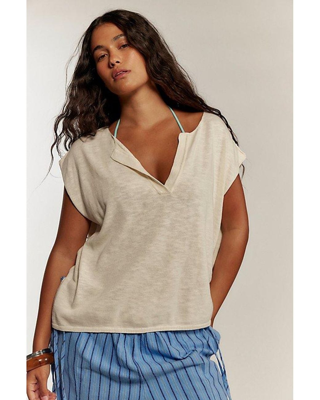 free-est Black Marina Del Sol Sweater Top