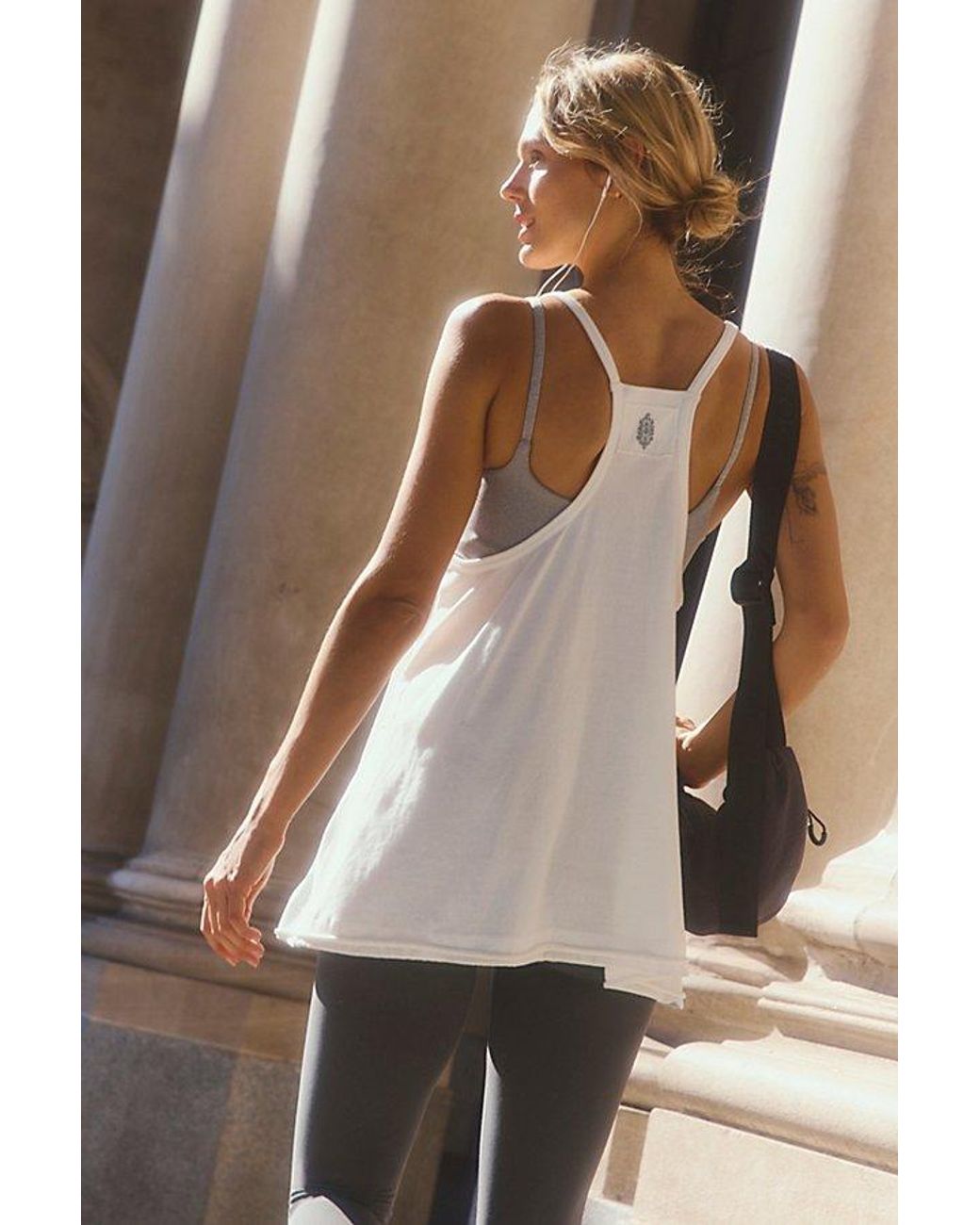 Fp Movement Gray Square Up Tank